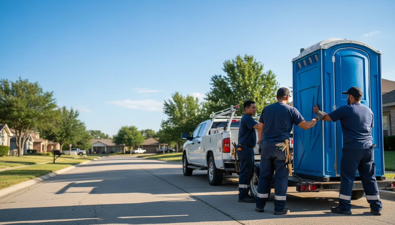 Portable Toilet Rental in Schulenburg, TX near me